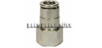 Compact One Touch Tube Fitting, Miniature Pneumatic Fitting, Push In Fitting